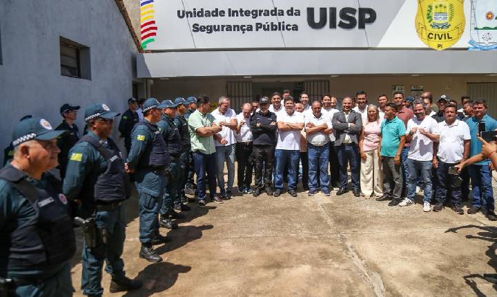 Governador entrega reforma da Unidade Integrada de Segurança em Batalha