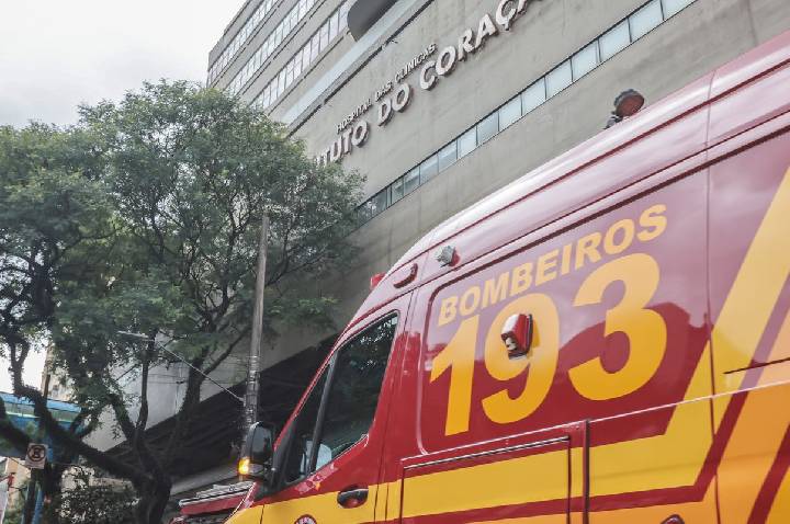 Incêndio atinge o Instituto do Coração, em São Paulo