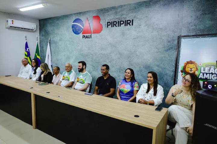 Prefeitura de Piripiri apoia lançamento da Campanha Leão Amigo 2026
