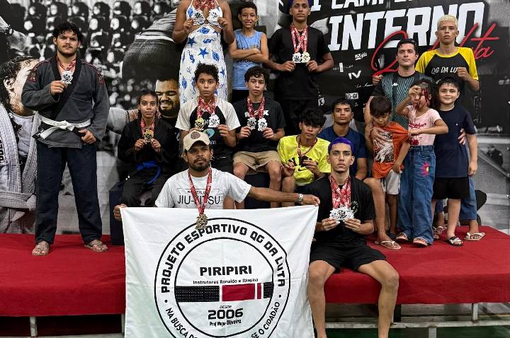 QG da Luta de Piripiri conquista 16 medalhas no Open Teresina/Timon