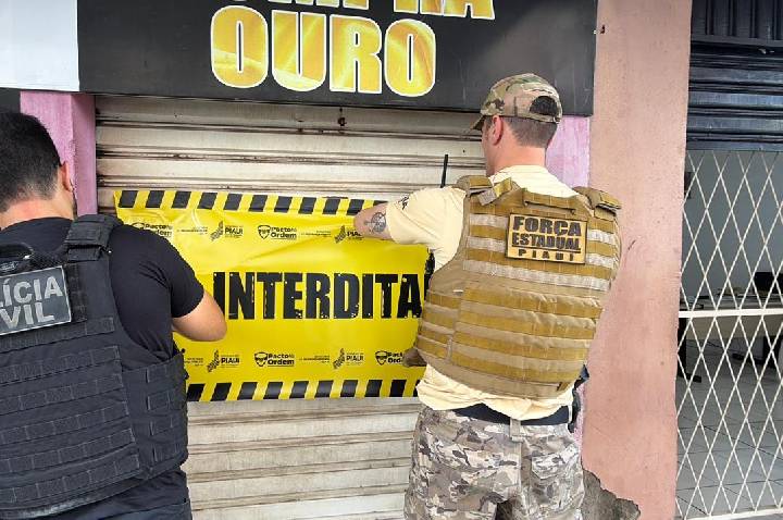 SSP-PI desarticula comércio suspeito de receptar ouro roubado em Teresina