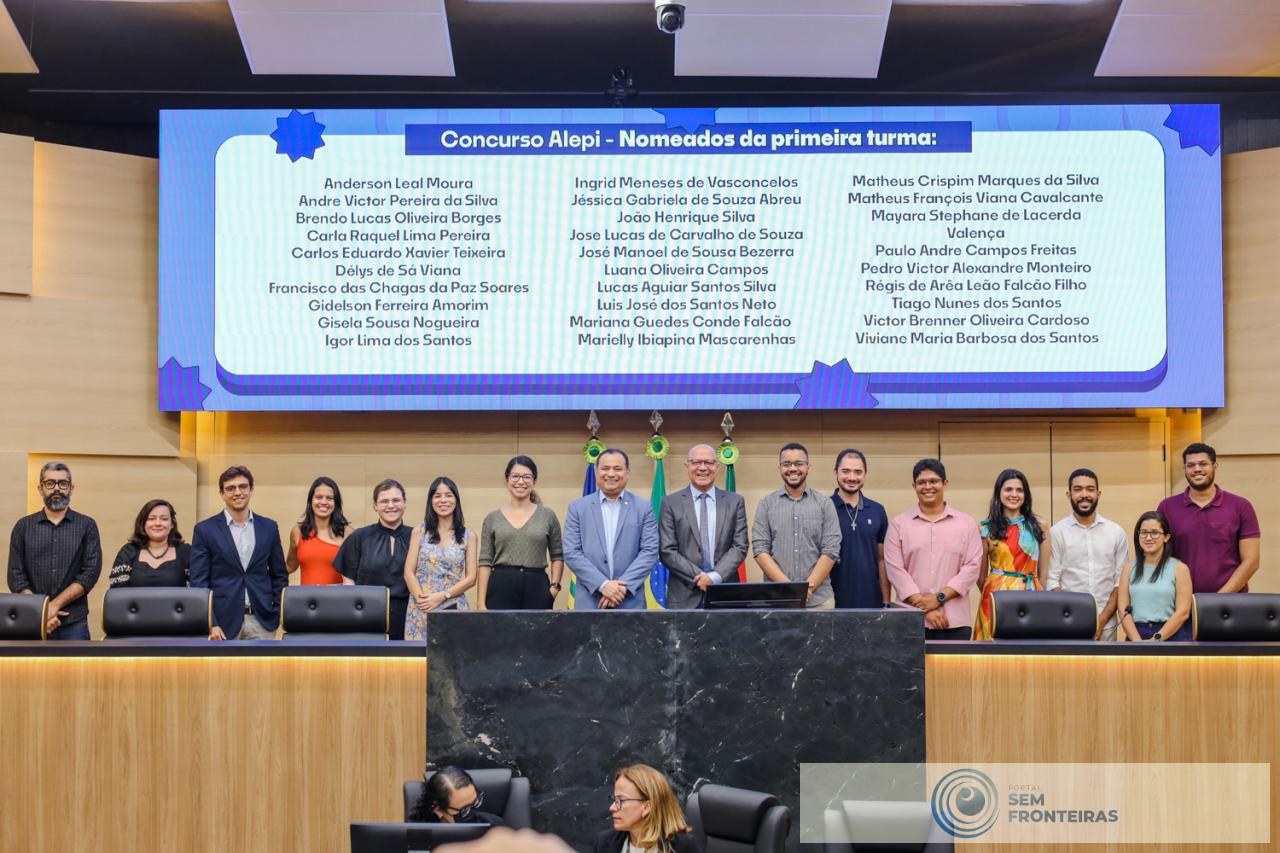 Concursados são nomeados pela Assembleia Legislativa