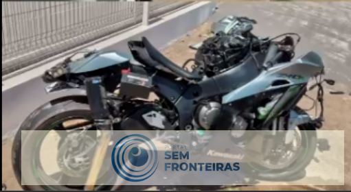 Grave acidente de moto envolve policial rodoviária federal em Piracuruca