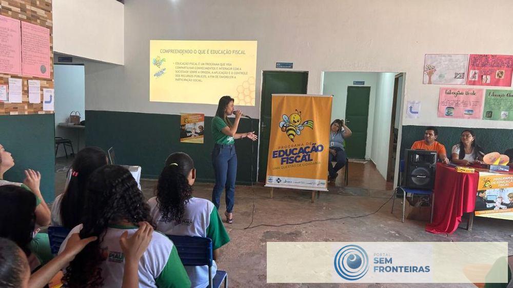 Sefaz realiza novo ciclo de palestras sobre Educação Fiscal no Norte do Piauí