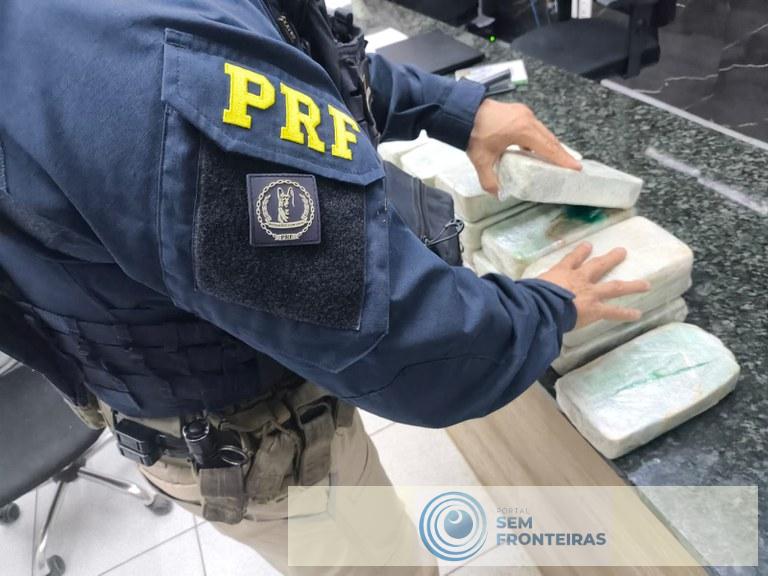 Polícia Rodoviária Federal apreende 20 kg de pasta base de cocaína no Piauí