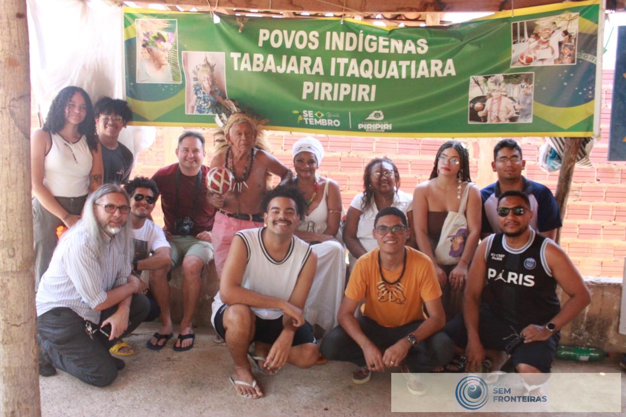 Projeto de extensão da UFPI visita comunidades indígenas em Piripiri para produção de documentário