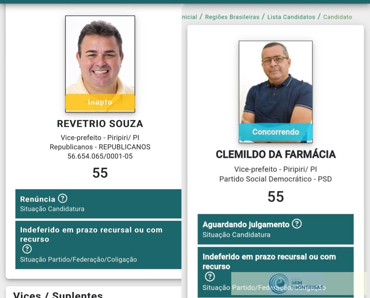 Revétrio Souza renuncia e Clemildo da Farmácia assume candidatura a vice em Piripiri