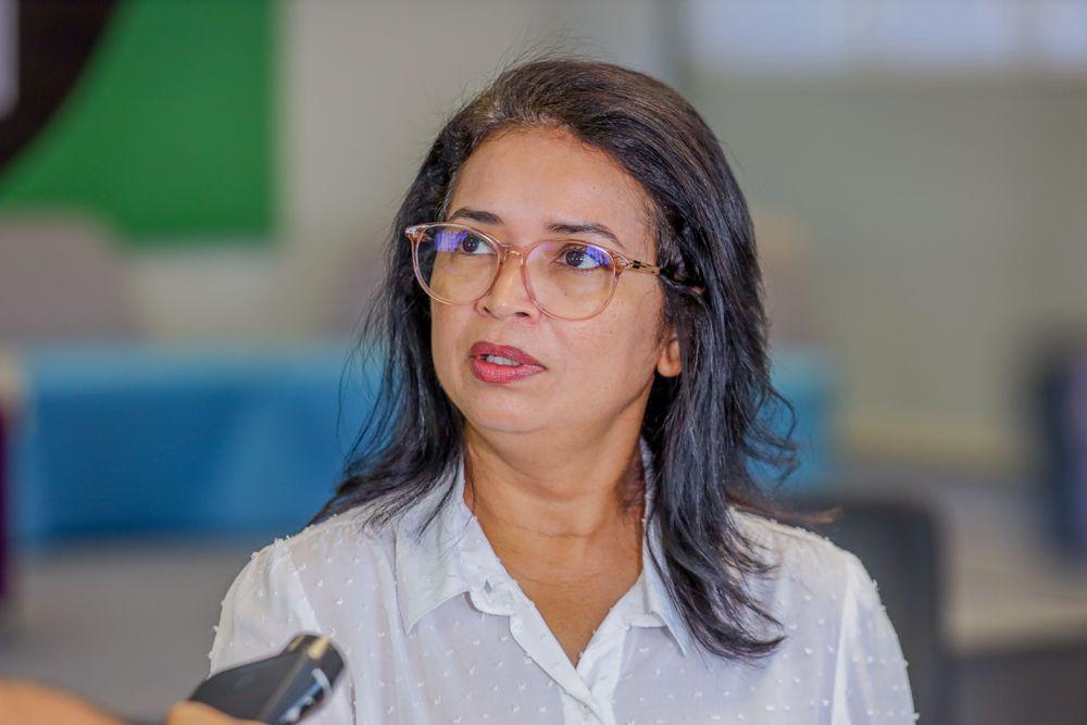 Maria Cristina, diretora da Companhia Porto Piauí