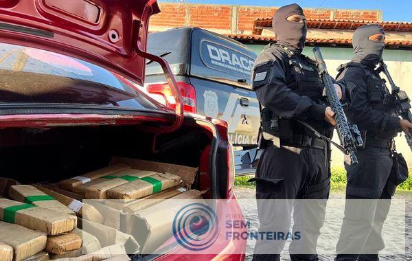 Advogado é preso com 100 kg de drogas dentro de veículo em Teresina