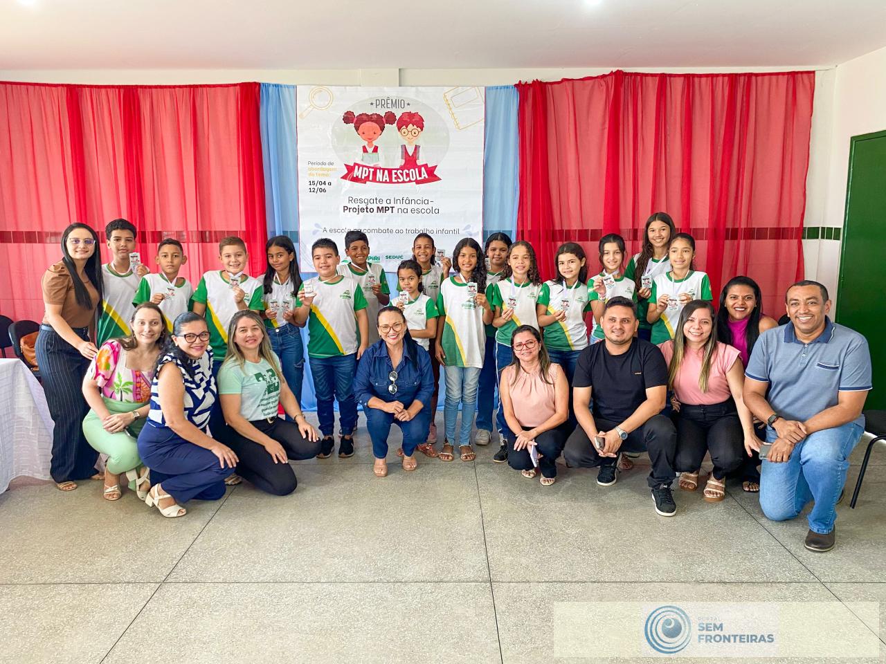 Alunos da Seduc de Piripiri são premiados no Projeto MPT na Escola