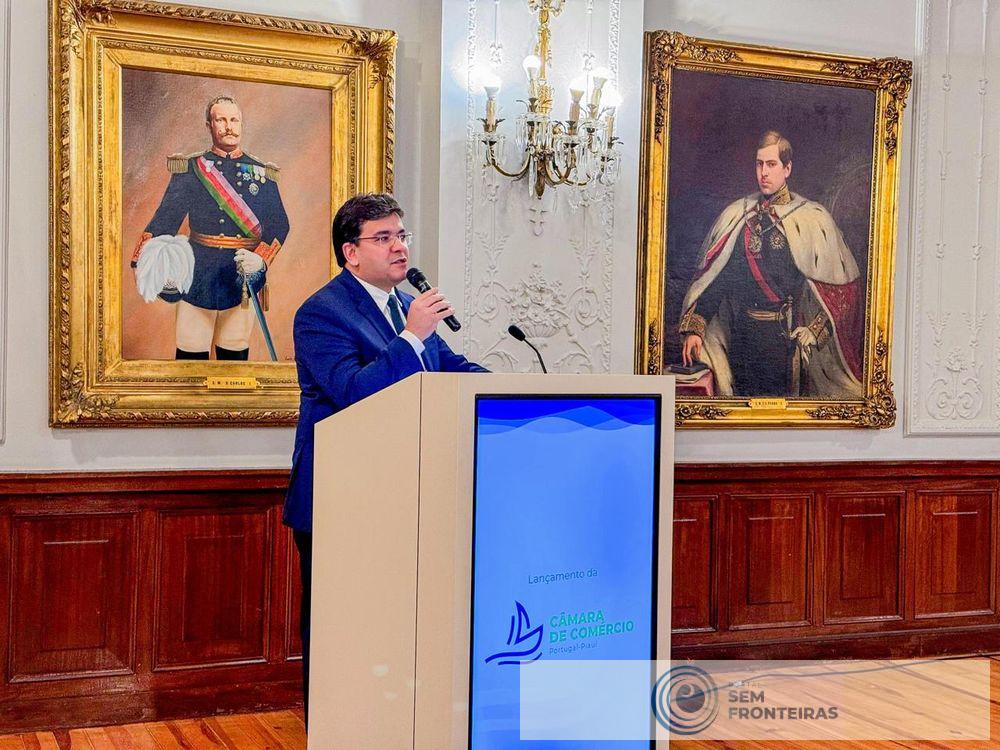 Governador Rafael Fonteles lança Câmara de Comércio Portugal-Piauí