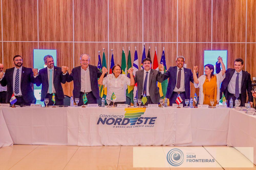 Governador Rafael Fonteles é eleito presidente do Consórcio Nordeste 