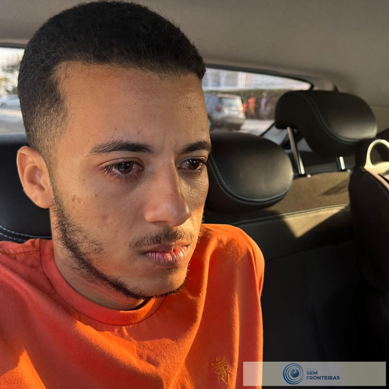 Namorado de blogueira condenado por roubo é preso em Fortaleza