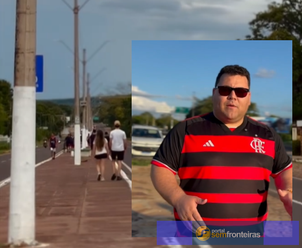 Euler Monteiro propõe adaptações  na Avenida Raimundo Holanda para incentivar a prática esportiva