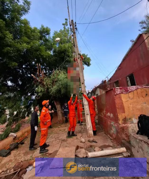 Homem de 43 anos morre eletrocutado ao tentar podar árvore em Picos, no Sul do Piauí