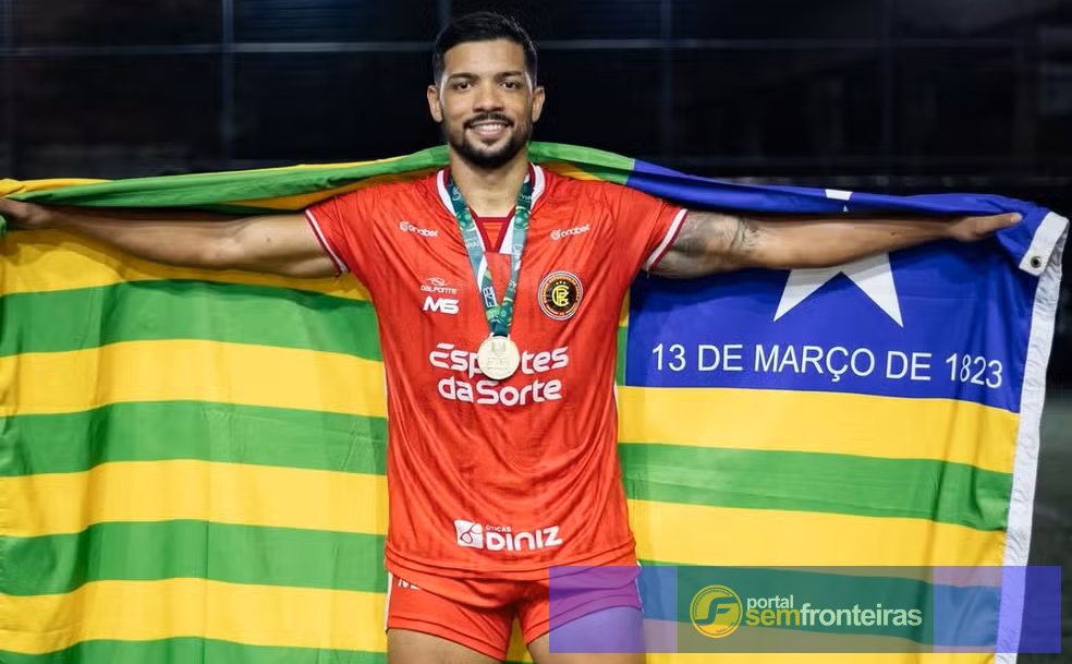 Jogador piauiense de Fut7 sofre AVC hemorrágico durante férias no sul do estado