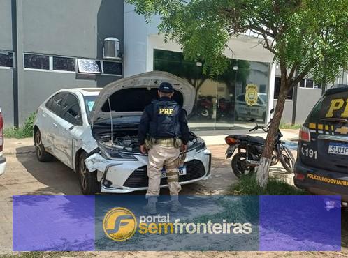 Polícia apreende veículo adulterado e prende homem por receptação em Piripiri