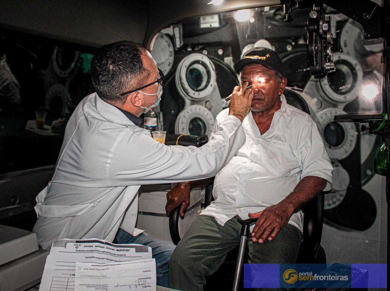 Prefeitura de Piripiri realiza edição do Projeto Visão em Dia na comunidade Várzea II 