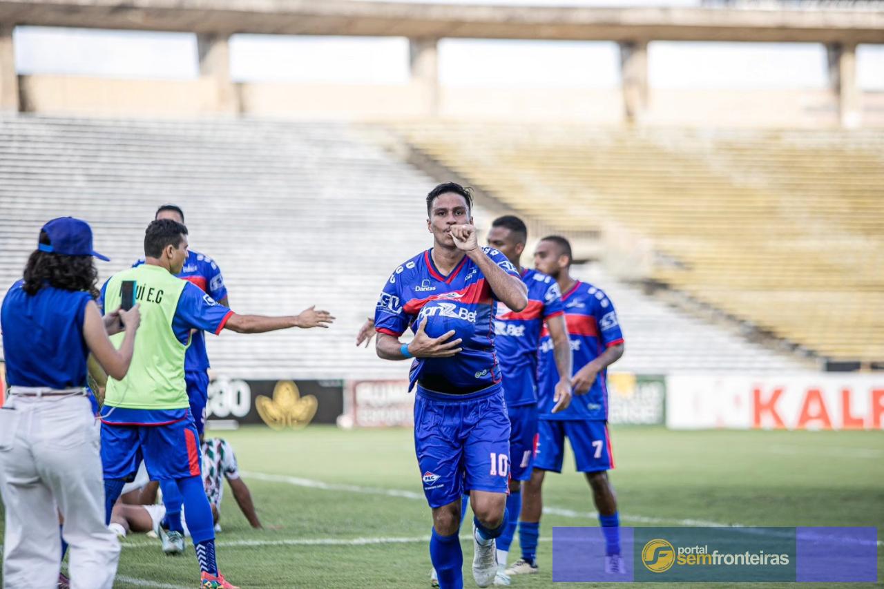 Fluminense e Piauí empatam em 2 a 2 no primeiro jogo da final do Campeonato Piauiense