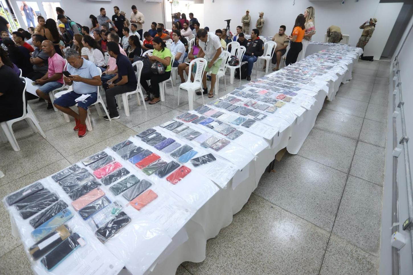 SSP-PI convoca 152 pessoas para recuperarem celulares roubados e furtados