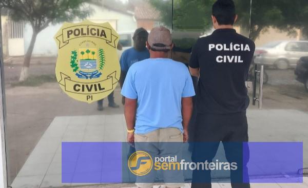 Polícia prende acusado de estupro de criança que se escondia em Piripiri