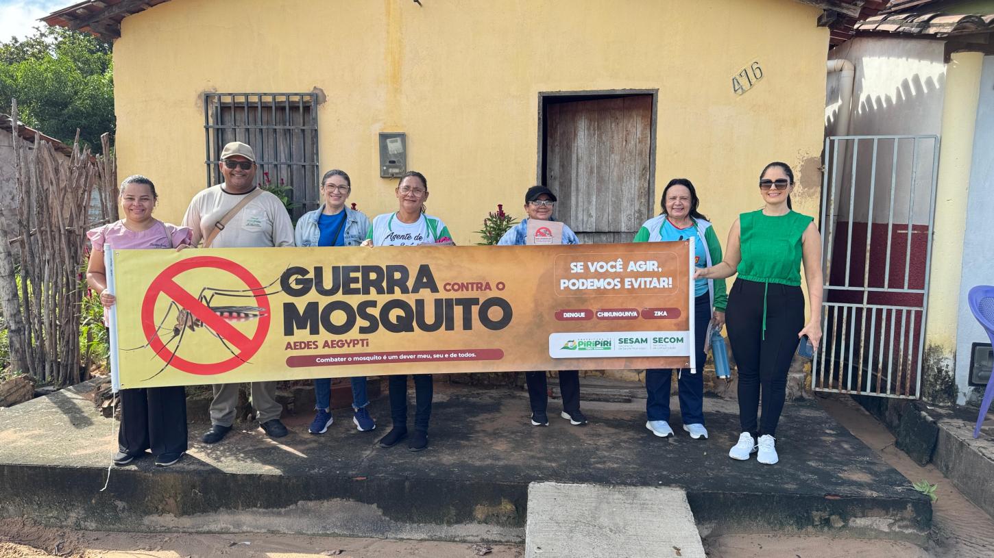 Prefeitura de Piripiri intensifica combate à Dengue no município