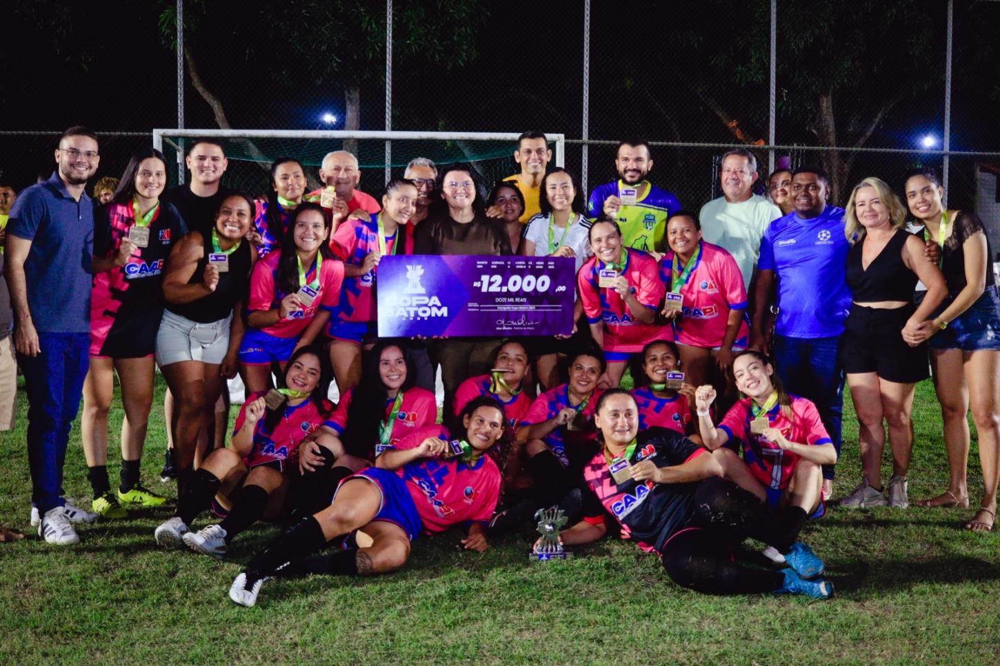 Soberanas vence Furnas na final e é campeã da Copa Batom