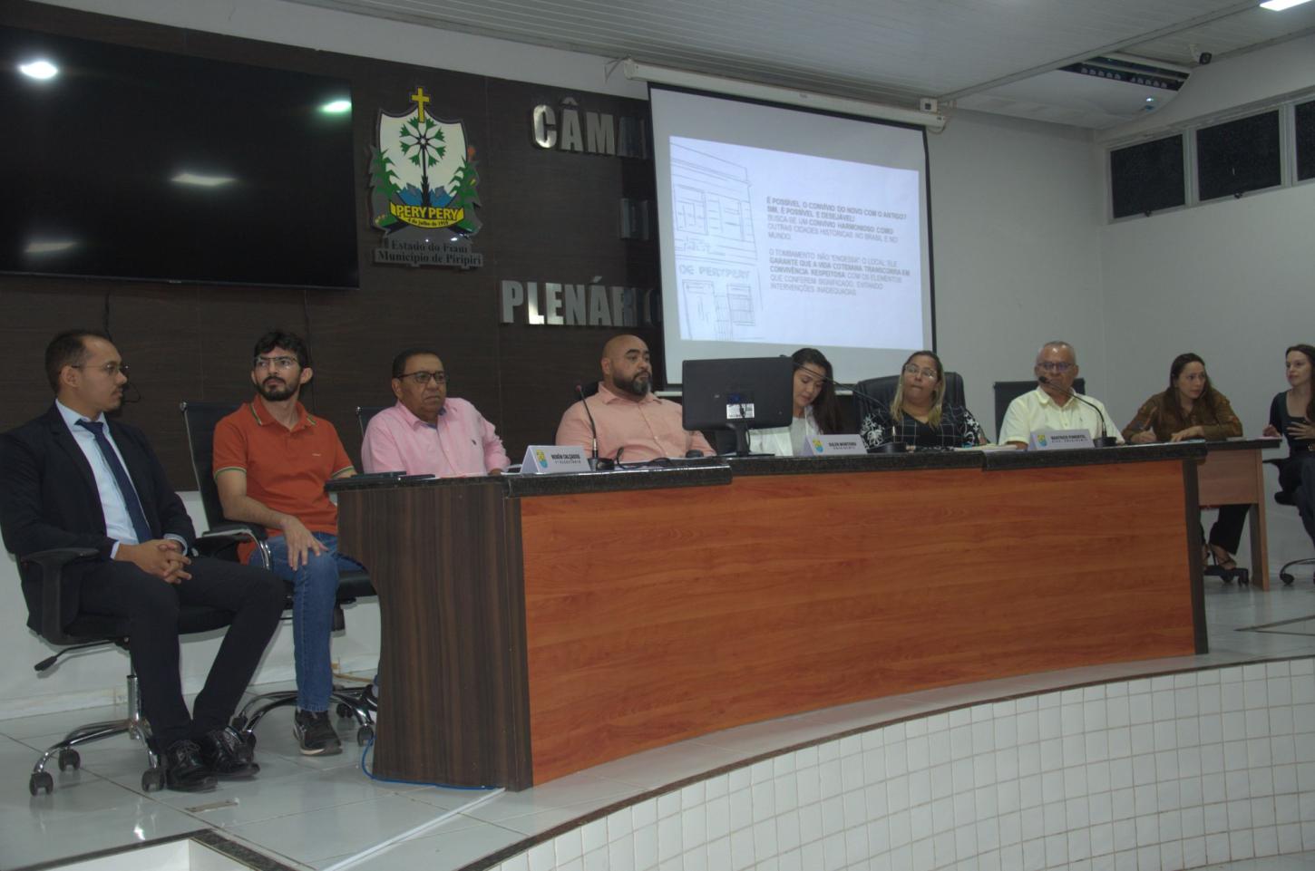 Piripiri realiza audiência pública sobre tombamento do patrimônio histórico e cultural