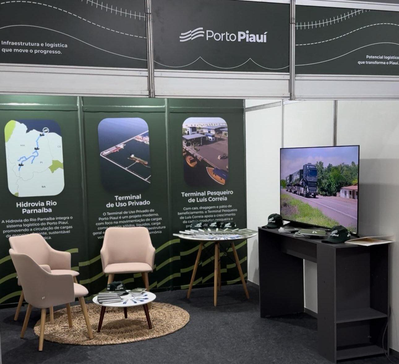 Porto Piauí atrai atenção na Fenopi 2025 e gera expectativa de empregos e crescimento para o litoral do estado