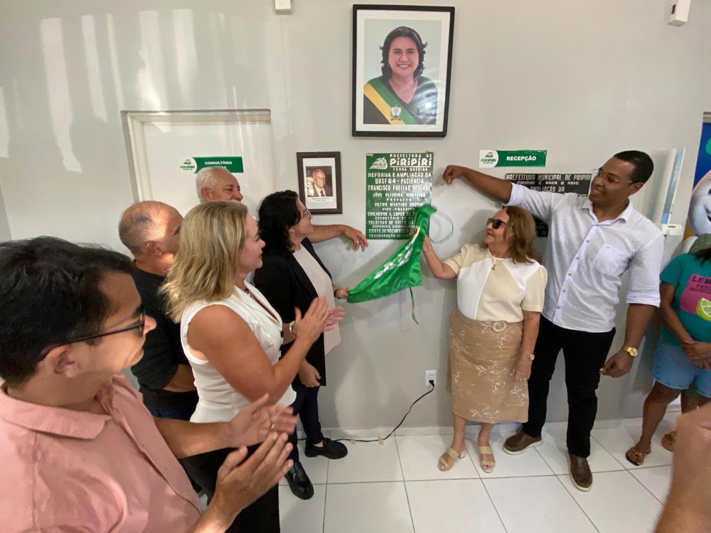 Prefeitura de Piripiri inaugura nova Unidade de Saúde da Família no bairro Paciência