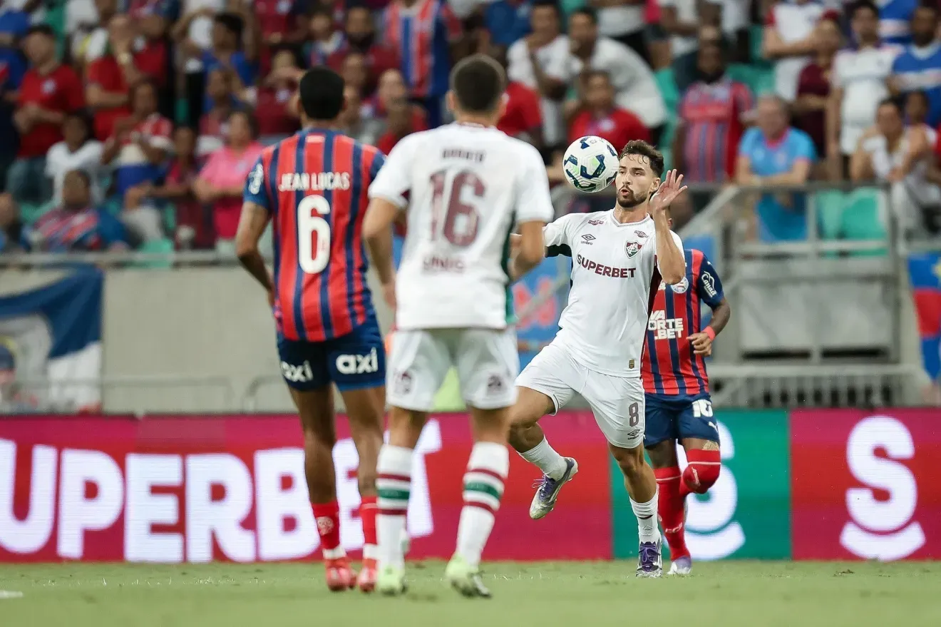 Bahia vence o Fluminense e sai na frente na disputa por vaga nas semifinais da Copa do Brasil