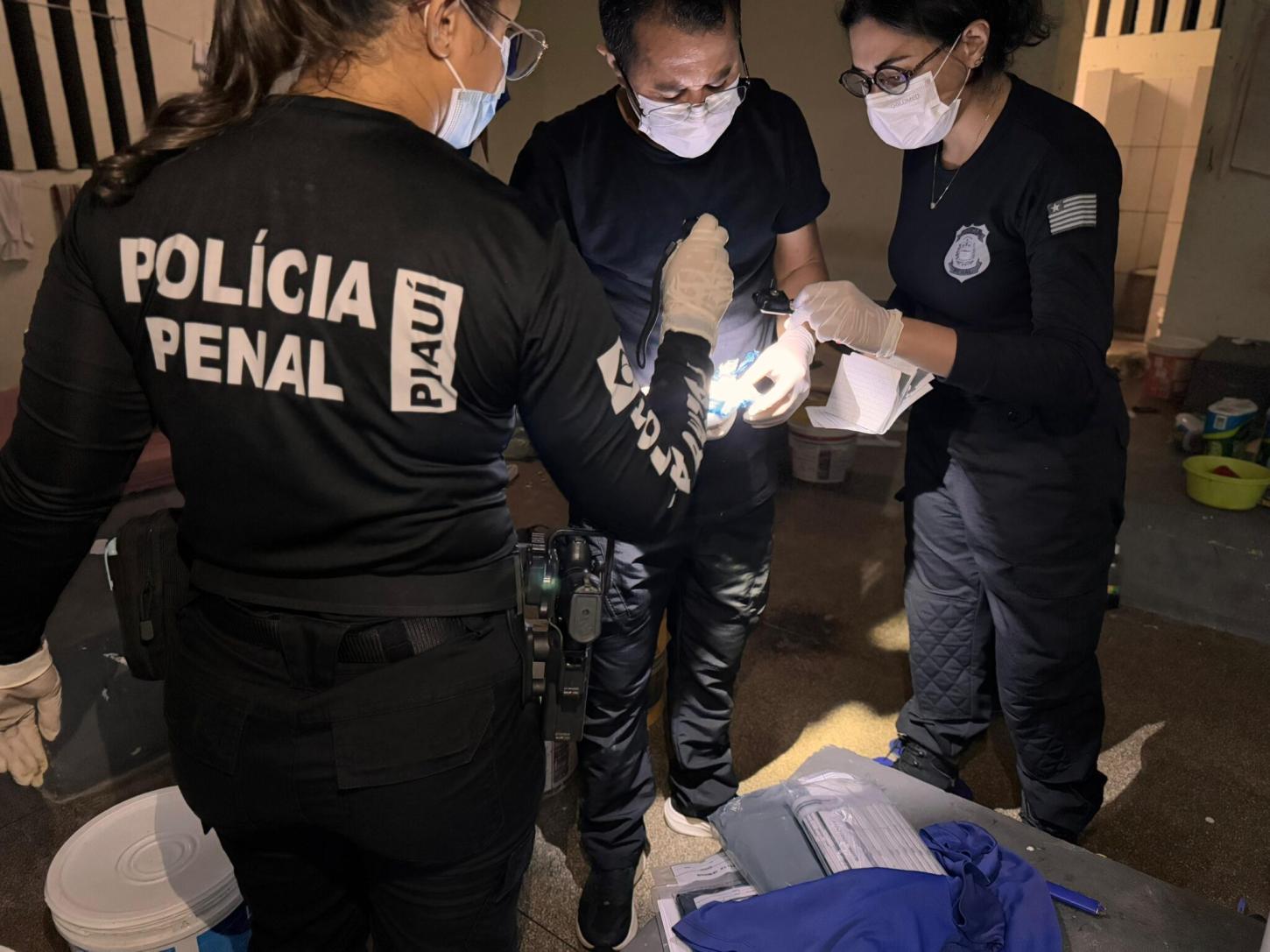 Sejus realiza 8ª fase da Operação Dominatus em unidade prisional de Altos