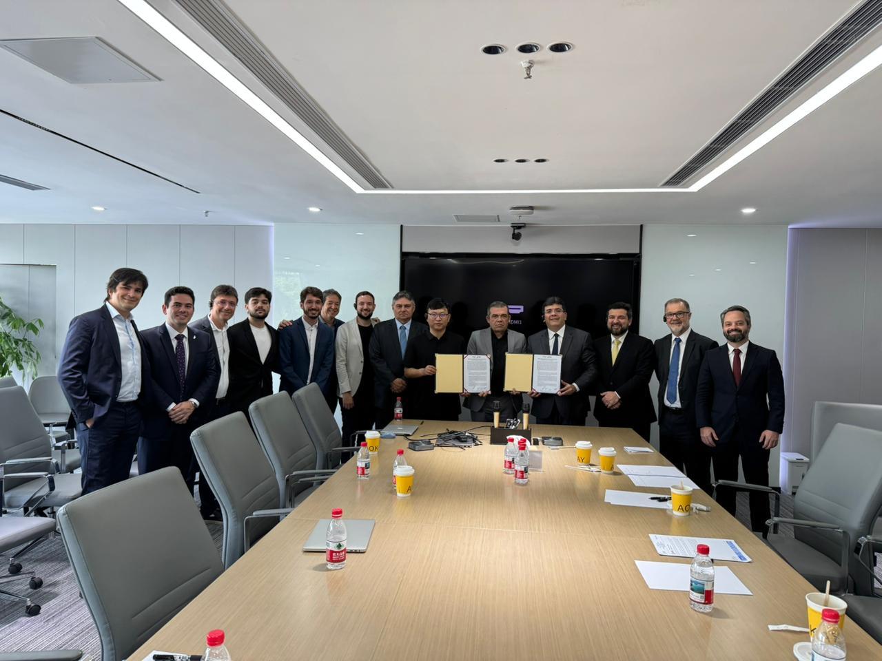 Rafael Fonteles fortalece parcerias na China e anuncia fábrica de fibra óptica no Piauí