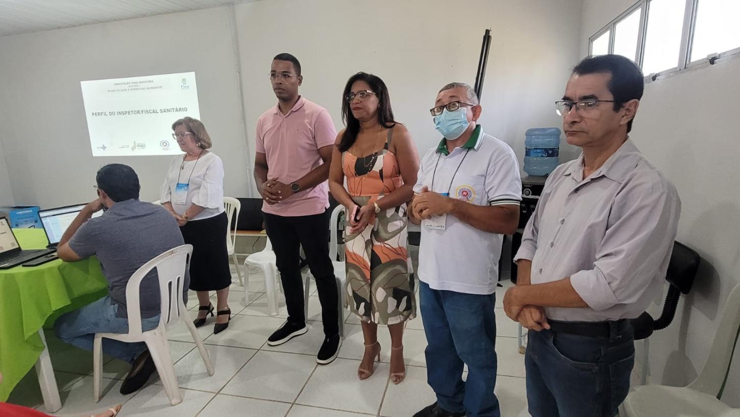 SESAPI capacita Vigilâncias Sanitárias para reforçar fiscalização em saúde nos municípios do Território dos Cocais