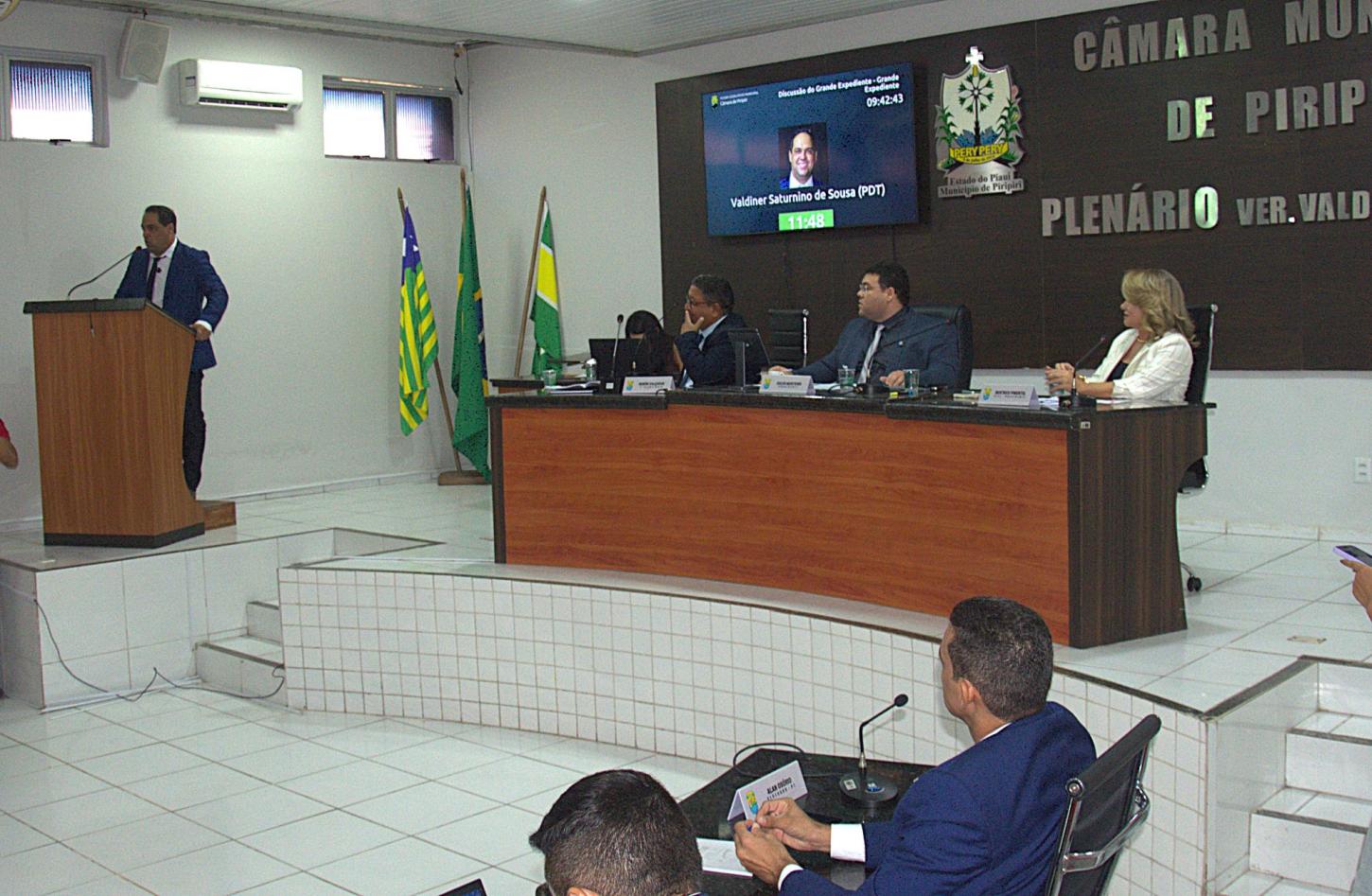 Câmara Municipal de Piripiri aprova por unanimidade Programa de Parcerias Público-Privadas