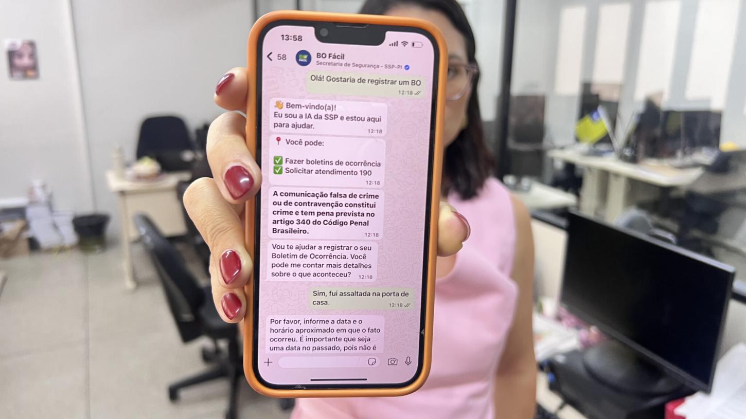 Segurança na palma da mão: B.O Fácil revoluciona atendimento policial no Piauí