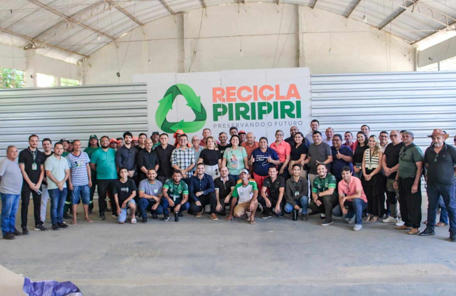 Piripiri inaugura Recicla Piripiri e transforma realidade dos catadores com centro de triagem sustentável