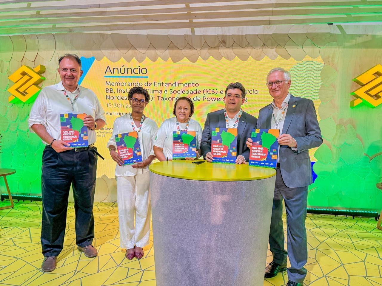 Consórcio Nordeste firma parceria com Banco do Brasil para impulsionar industrialização verde