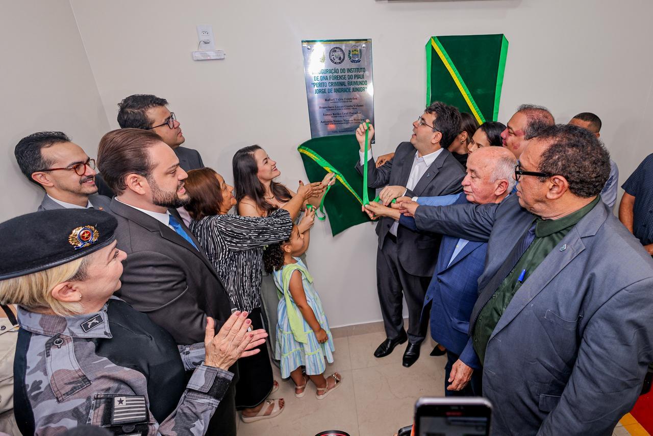 Governador inaugura nova sede do Instituto de DNA Forense reforçando a perícia criminal no Piauí