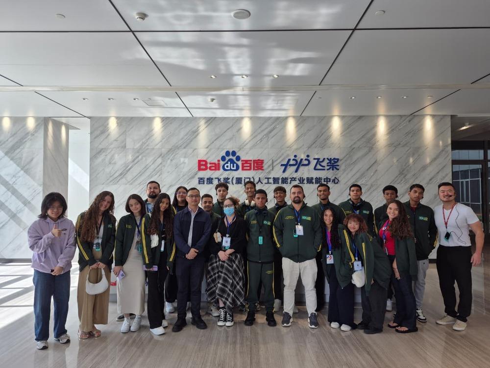 Intercambistas piauienses vivenciam imersão em Inteligência Artificial na China