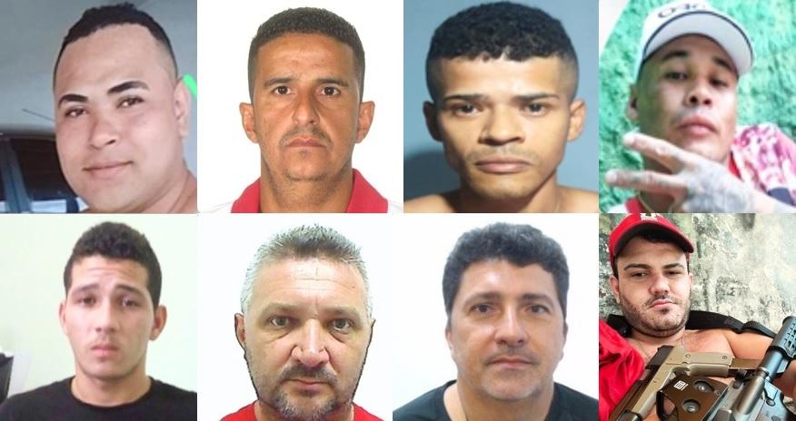 Oito foragidos do Piauí entram em nova lista nacional do MJSP