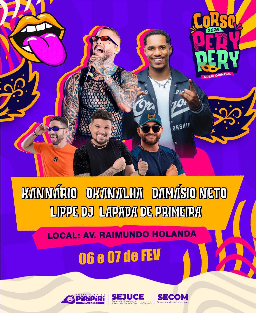 Inscrições para o Corso 2026 terminam nesta quinta (5) e Prefeitura de Piripiri divulga programação do evento