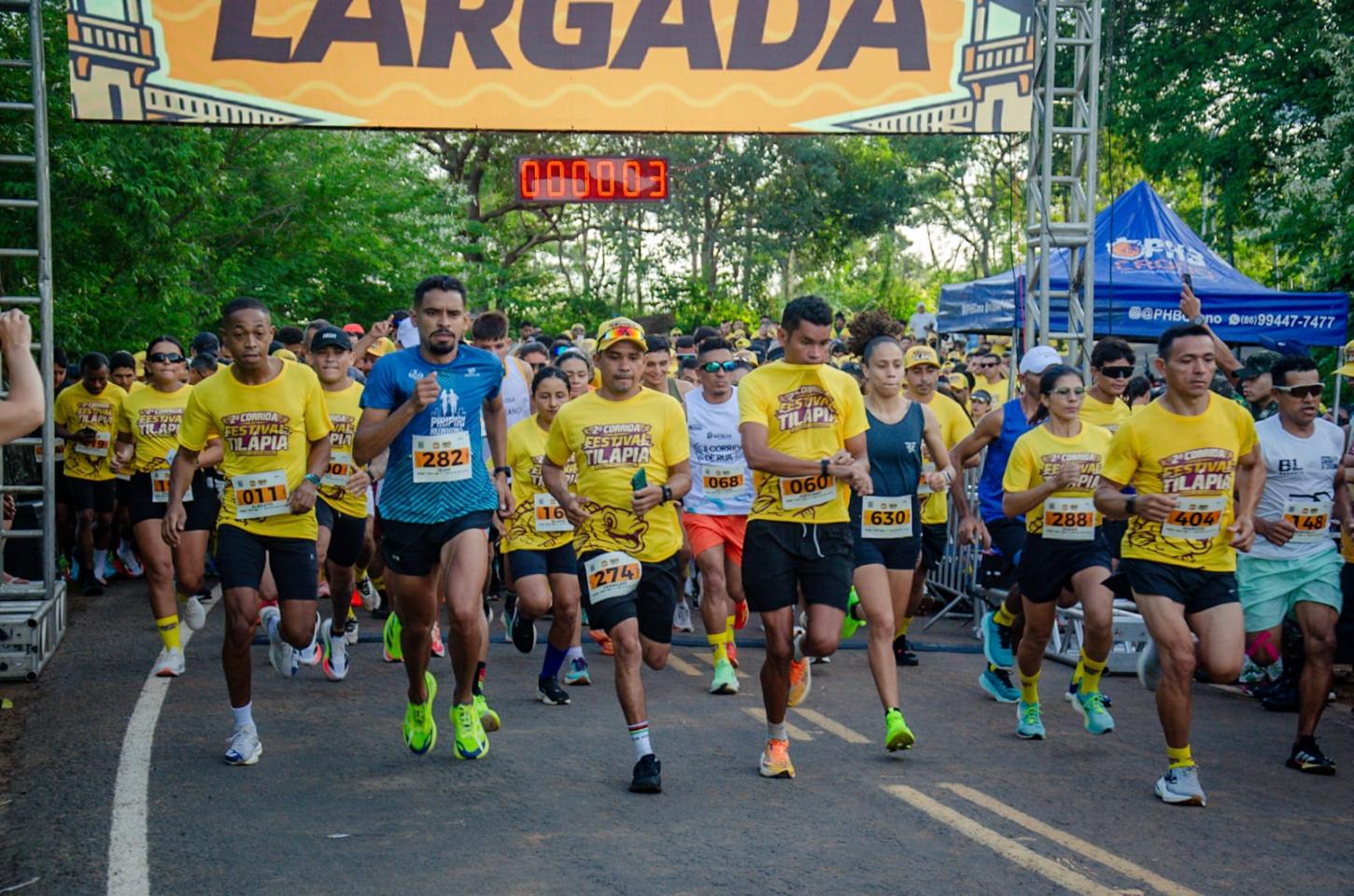 2ª Grande Corrida da Tilápia reúne centenas de atletas e anima Piripiri com programação cultural