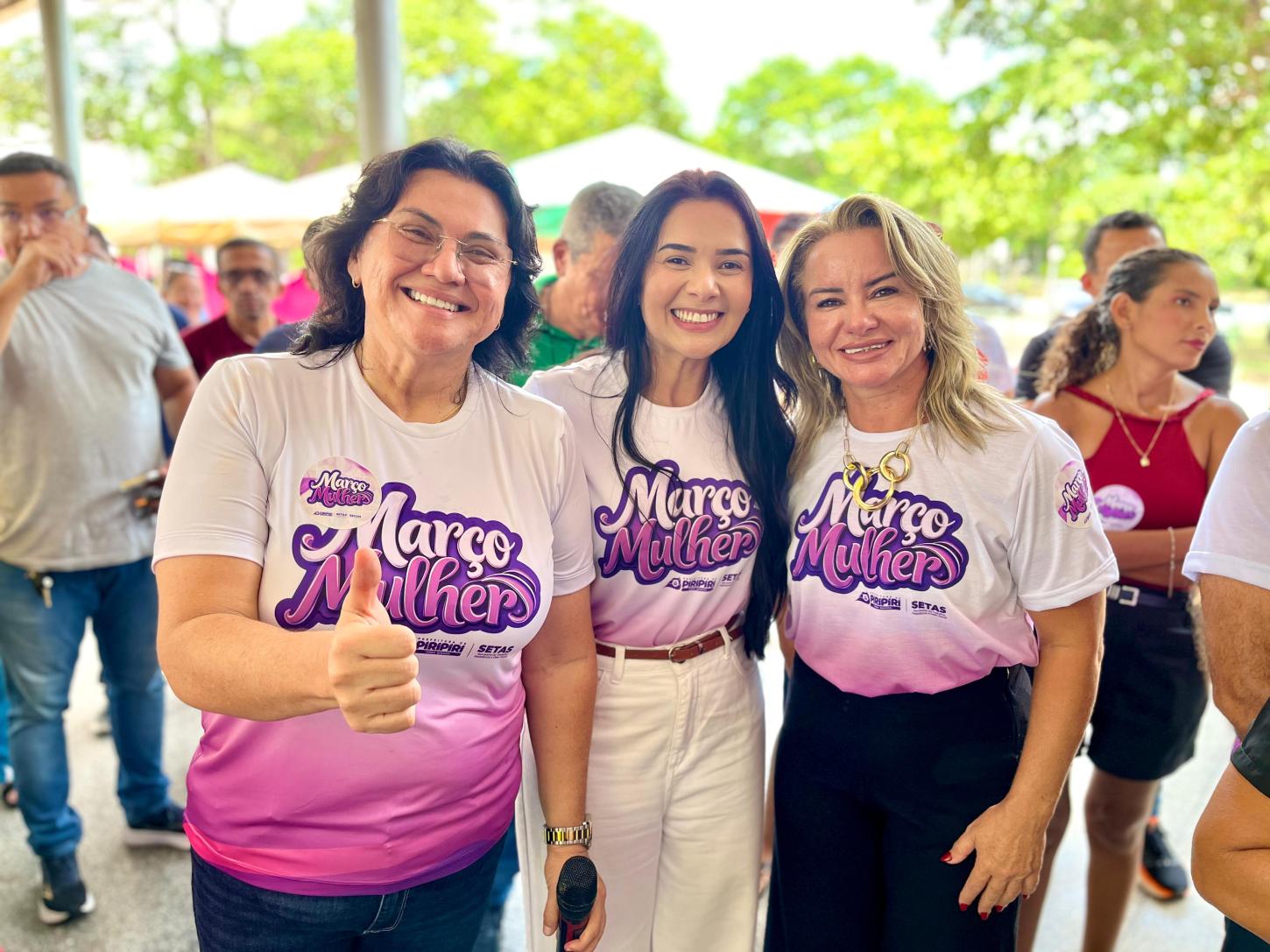 Culminância do Março Mulher em Piripiri reforça igualdade e valorização feminina