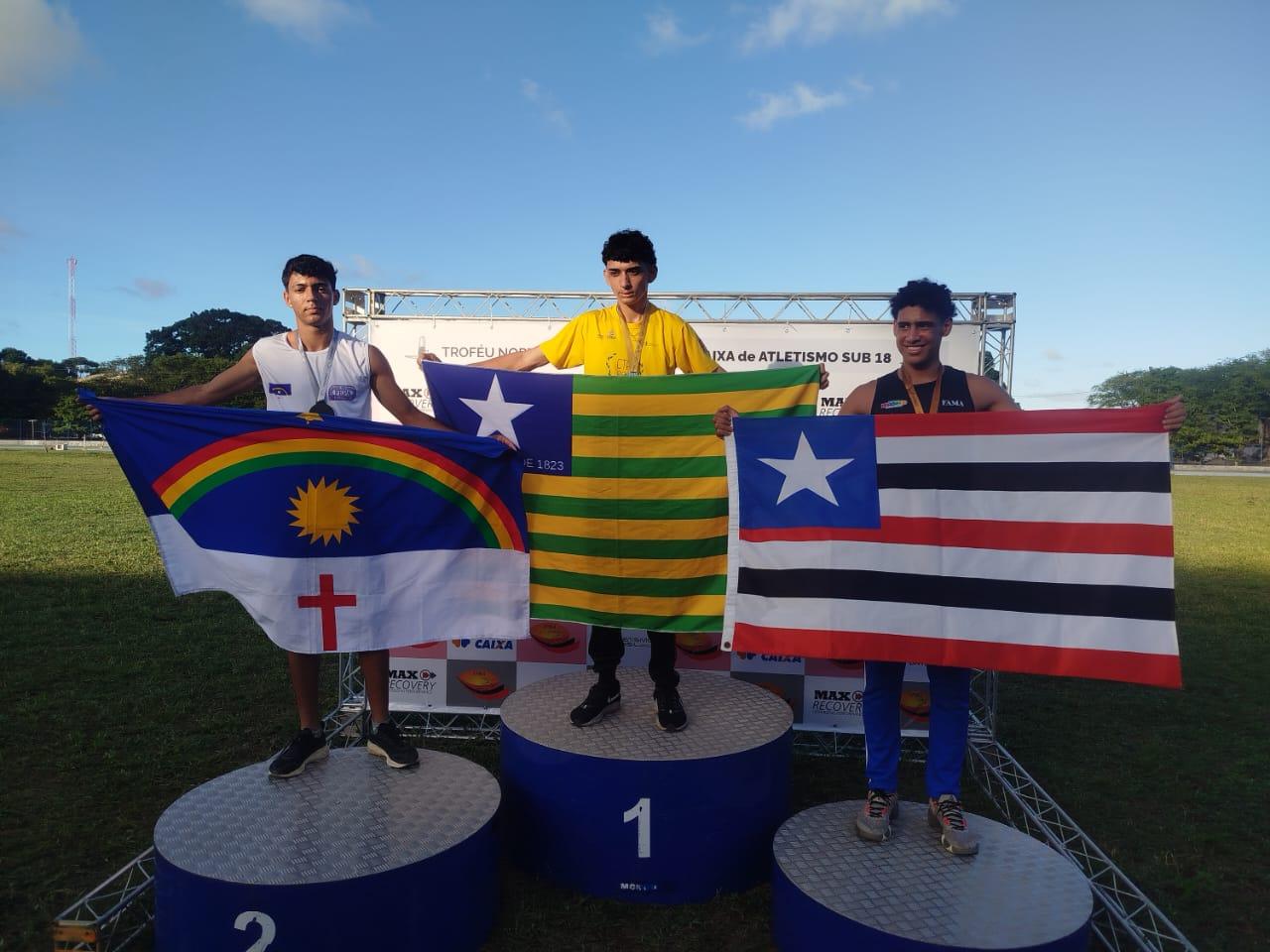 Estudante do Piauí é convocado para a Seleção Brasileira Sub-18 de Atletismo