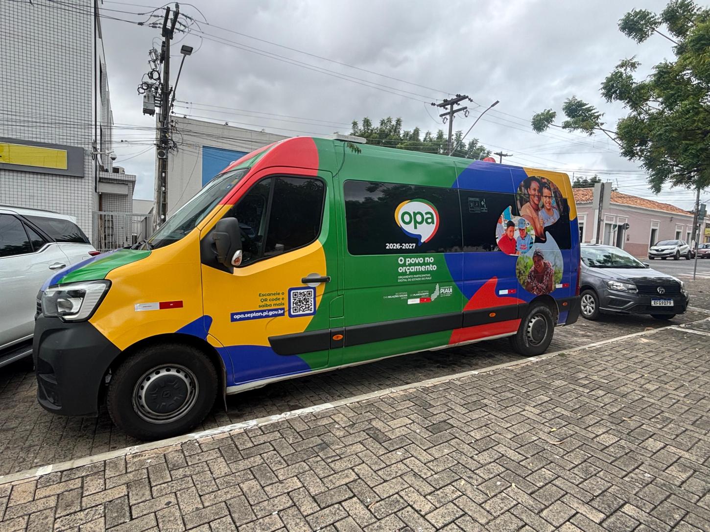 Van Itinerante do OPA chega a Piripiri nesta sexta (13) e sábado (14) para cadastro de entidades e propostas