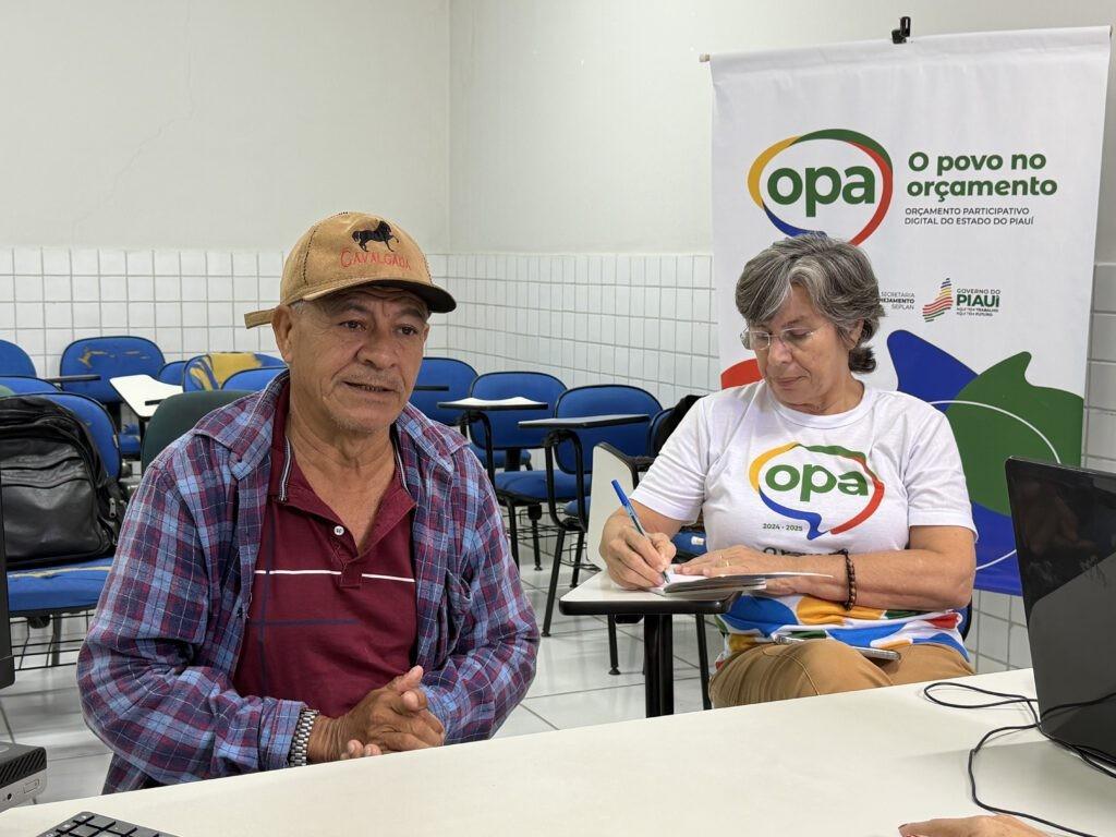OPA intensifica visitas em Piripiri e reforça participação popular