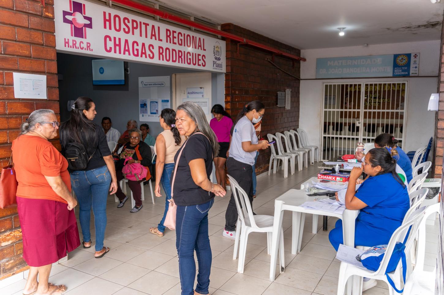 Um grande número de pessoas participou do projeto.