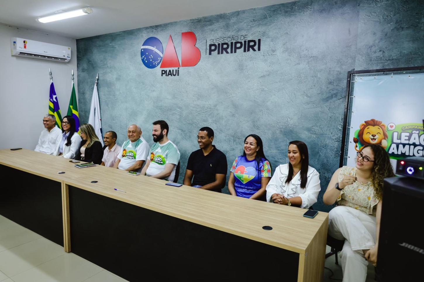 Prefeitura de Piripiri apoia lançamento da Campanha Leão Amigo 2026