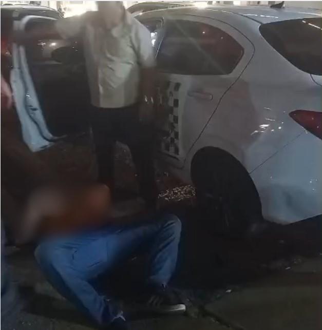 Motorista de aplicativo é esfaqueado em briga com taxista no Aeroporto de Teresina